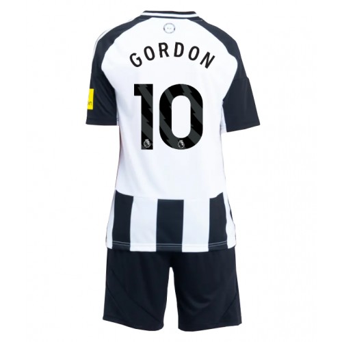 Otroški Nogometni dresi Newcastle United Anthony Gordon #10 Domači 2024-25 Kratek Rokav (+ Kratke hlače)